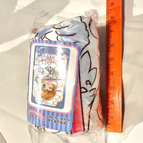 Cardcaptor Sakura Cinnamoroll Blanket Sanrio Japan Anime Blue Pink White Tan - Picture 9 of 11